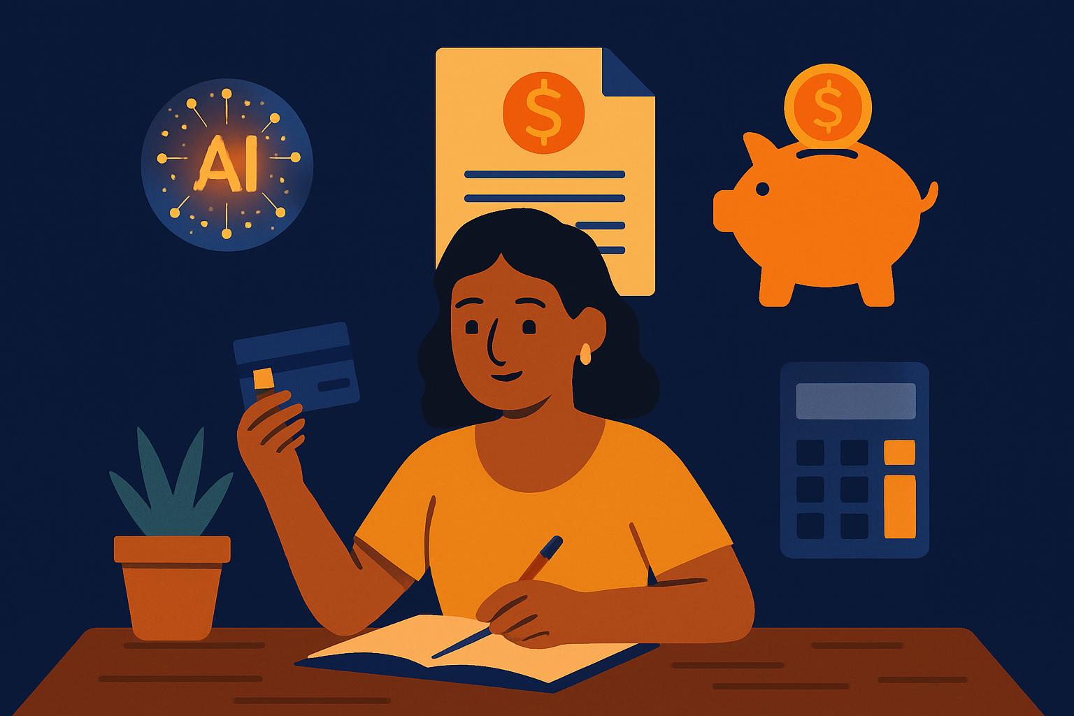 Portada del curso Finanzas personales con IA: presupuesto, deudas y ahorro
